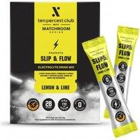 Ten Percent Club Slip & Flow Electrolytes - Lemon & Lime - 28 Sachets