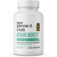 Ten Percent Club Brain Boost - Unflavoured - 90 Capsules