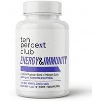 Ten Percent Club Energy And Immunity - Unflavoured - 90 Capsules