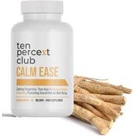 Ten Percent Club Calm Ease - Unflavoured - 90 Capsules