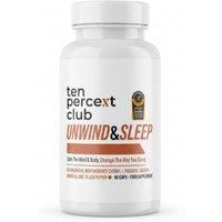 Ten Percent Club Unwind And Sleep - Unflavoured - 90 Capsules