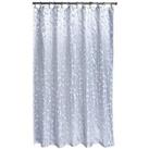 Aqualona Metallic Leaf Shower Curtain