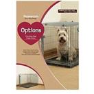 Rosewood Two Door Dog And Puppy Home Cage - Medium 76 X 52 X 58Cm
