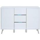 Very Home Xander Large High Gloss Sideboard With Led Lights