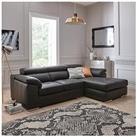 Very Home Brady 100% Premium Leather 3 Seater Right Hand Chaise Sofa - Fsc Certified