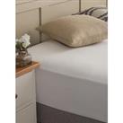 Silentnight Easy Care 180 Thread Count Cotton Rich Fitted Sheet - White