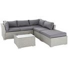 Very Home Athens 4-Piece Corner Set With Table And Chaise