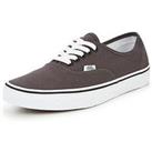 Vans Mens Authentic Trainers - Grey/White