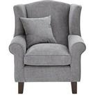 Very Home Denton Grace Chenille Fabric Wing Chair