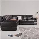 Very Home Primo Italian Leather Corner Group Sofa - Fsc Certified
