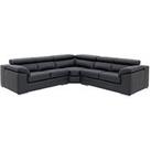Very Home Brady 100% Premium Leather Corner Group Sofa