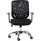 Alphason Atlanta Mesh Back Office Chair - Black