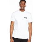 Vans Men'S Left Chest Logo T-Shirt - White/Black