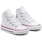 Converse Chuck Taylor All Star Ox Infant Unisex Trainers -White