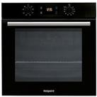 Hotpoint Class 2 Multiflow Sa2540Hbl 60Cm Built-In Single Electric Oven - Black - Oven With Installation