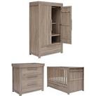 Mamas & Papas Franklin Cot Bed, Dresser Changer And Wardrobe