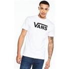 Vans Men'S Classic Logo T-Shirt - White/Black