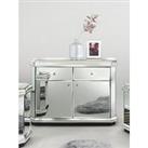 Very Home Plinth Mirrored Ready Assembled Compact Sideboard - Fsc Certified