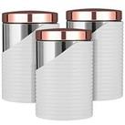 Tower Linear Set Of 3 Storage Canisters