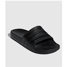 Adidas Sportswear Mens Adilette Aqua Sliders - Black