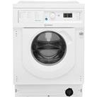 Indesit Biwmil71252 7Kg Load, 1200 Spin Washing Machine - White - Washing Machine With Installation