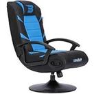 Brazen Pride 2.1 Bluetooth Gaming Chair - Black And Blue