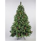 Festive Frosted Snow Queen Christmas Tree - 7Ft