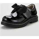 Lelli Kelly Miss Lk Irene Bow School Shoes - Black Patent