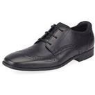 Start-Rite Boys Tailor Smart Lace Up School Shoes - Black Leather