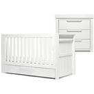 Mamas & Papas Franklin Cot Bed, Dresser Changer And Wardrobe