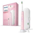 Philips Sonicare Protectiveclean 5100 Electric Toothbrush, Pink, Hx6856/29