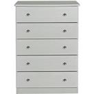 Swift Verve Ready Assembled 5 Drawer Chest - Fsc Certified