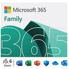 Microsoft 365 Family 12-Month Subscription For 6 People For Pc And Mac, Tablet And Smartphones