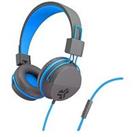 Jlab Jbuddies Studio Kids Wired Headphones - Grey/Blue