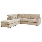 Very Home Kingston L/H Corner Chaise With Footstool