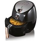 Tower T17021Rg Family Size Air Fryer With Rapid Air Circulation, 60-Minute Timer, 4.3L, 1500W, Black