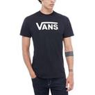 Vans Men'S Classic Logo T-Shirt - Black/White