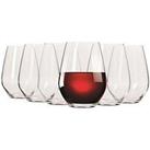 Maxwell & Williams Vino Set Of 6 Stemless Red Wine Glasses