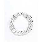 The Love Silver Collection Mens Sterling Silver 9 Inch 2 Oz Curb Chain Bracelet