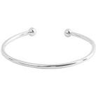 The Love Silver Collection Sterling Silver 1/4 Oz Torque Bangle