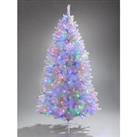 Very Home 6Ft White Regal Pre Lit Multifunction Dual Colour Led Christmas Tree