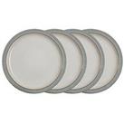 Denby Elements Light Grey Speckle Dinner Plates &Ndash; Set Of 4