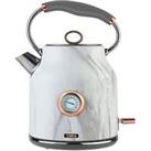 Tower 3Kw 1.7L Stainless Steel Kettle - Marble Rose Gold