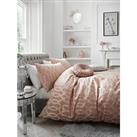 Very Home Florence Geometric Duvet Cover Set - Pink