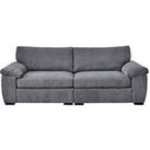 Very Home Amalfi 4 Seater Standard Back Fabric Sofa- Fsc Certified