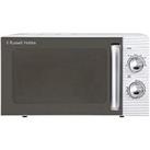 Russell Hobbs Rhm1731 Inspire White Compact Manual Microwave