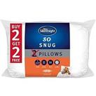 Silentnight So Snuggly Pillows Buy 2 Get 2 Free! - White
