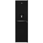 Beko Cfg3582Db 54.5Cm Wide Frost-Free Fridge Freezer With Water Dispenser - Black