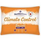Slumberdown Climate Control Pillows - 2 Pack - White