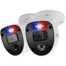 Swann Smart Security 1080P Enforcer Led Flashing Light Bullet Style Add On Analogue Cctv Camera (Twi